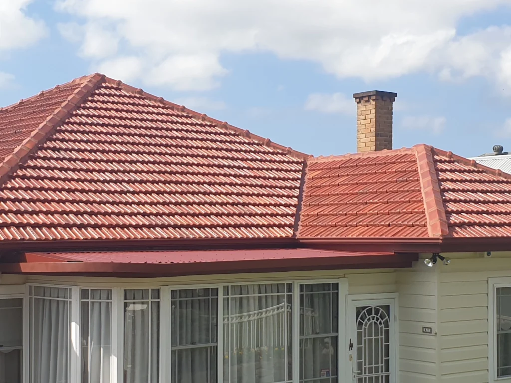 Tile roof cleaning in Waratah, Newcastle by Hunter Pressure Cleaning